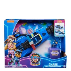 Paw Patrol The Mighty Movie Chase'S Transformerende Raceauto Met Licht En Geluid Met Chase