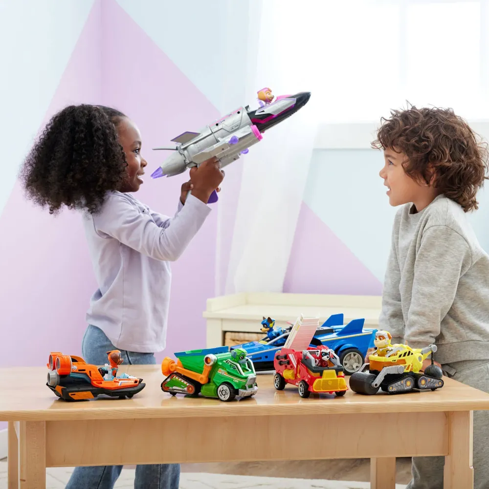 Paw Patrol The Mighty Movie Bulldozer Met Rubble Met Licht En Geluid