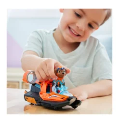 Paw Patrol The Mighty Movie Hovercraft Met Zuma-Actiefiguur Licht En Geluid