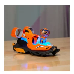 Paw Patrol The Mighty Movie Hovercraft Met Zuma-Actiefiguur Licht En Geluid
