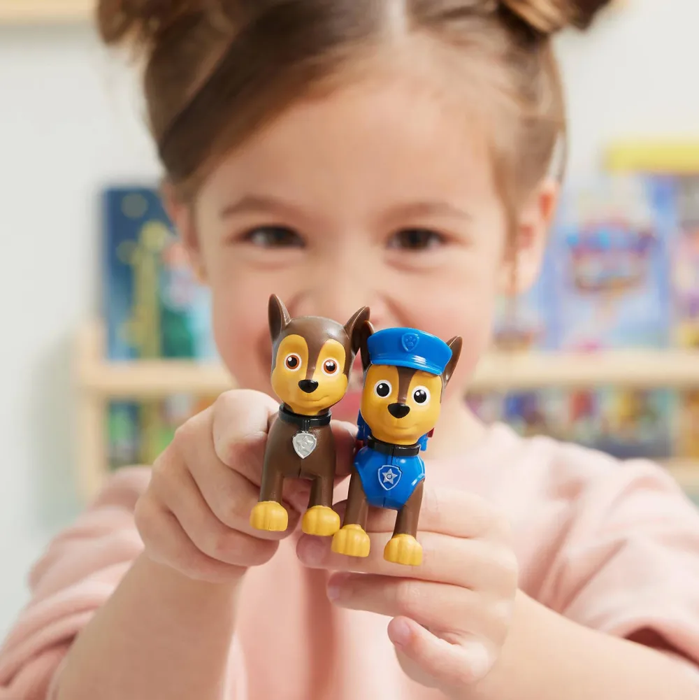 Paw Patrol Uitkijktoren Met Voertuigwerper 2 Chase-Actiefiguren De Politieauto Van Chase En Accessoires
