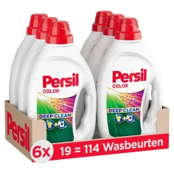 Outlet Persil Gel Color - Vloeibaar Wasmiddel - Gekleurde Was - Voordeelverpakking - 6 X 19 Wasbeurten - 114 Wasbeurten