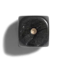 Philos Parelmoer Zwart Dobbelstenen 12Mm 36St. Dobbelstenen 36 Stuks (Parelmoer Zwart)