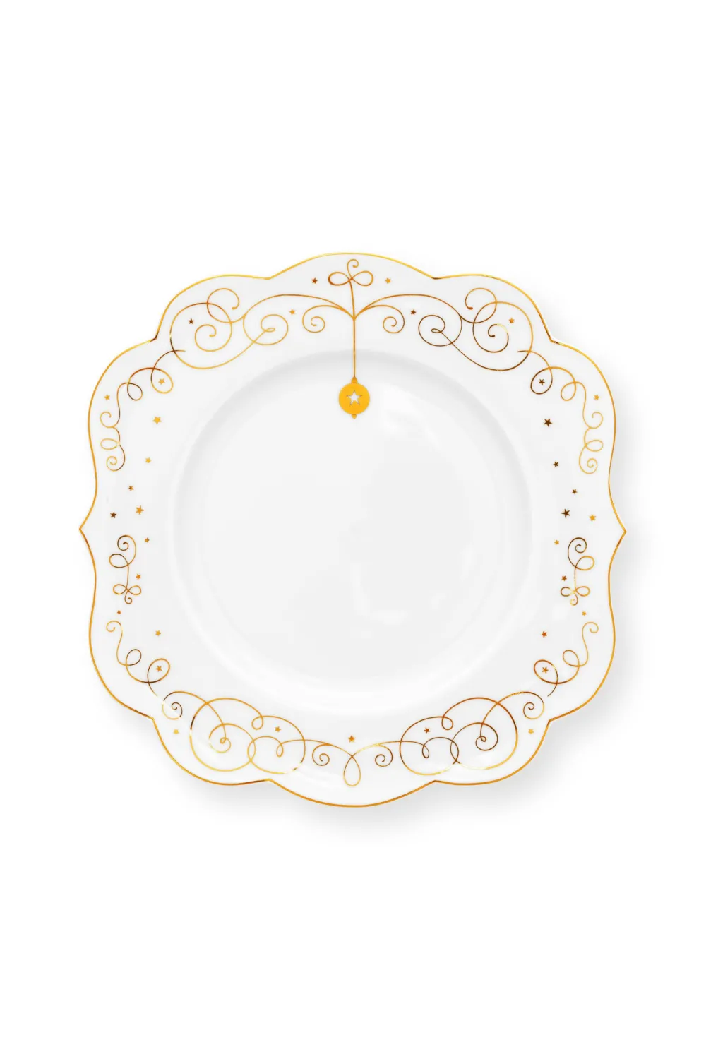 Clearance Pip Studio Royal Winter White Bord (O17 Cm)