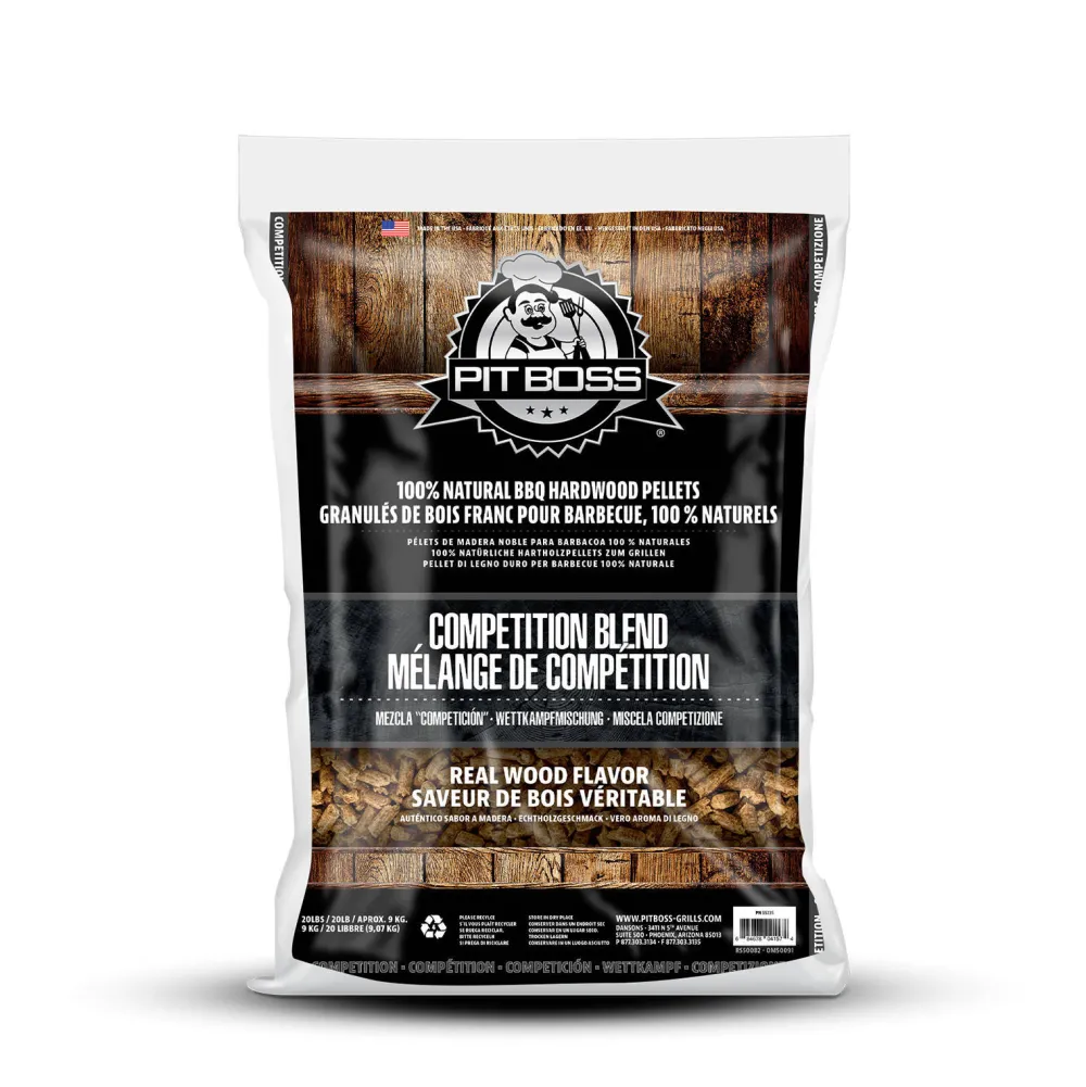 Pit Boss Competition Blend Hardhout Pellets (9 Kg)