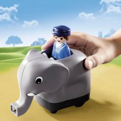 Playmobil 1-2-3 Dierentrein 70405