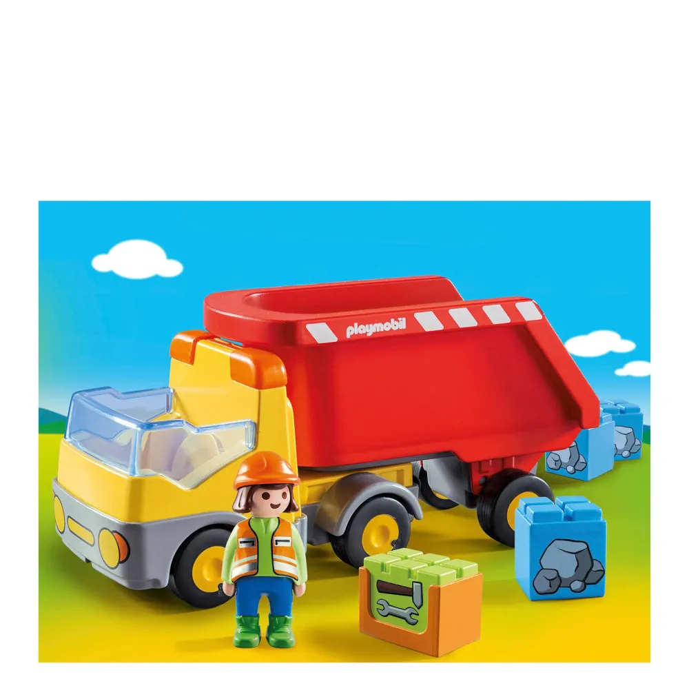 Playmobil 1-2-3 Kiepwagen 70126