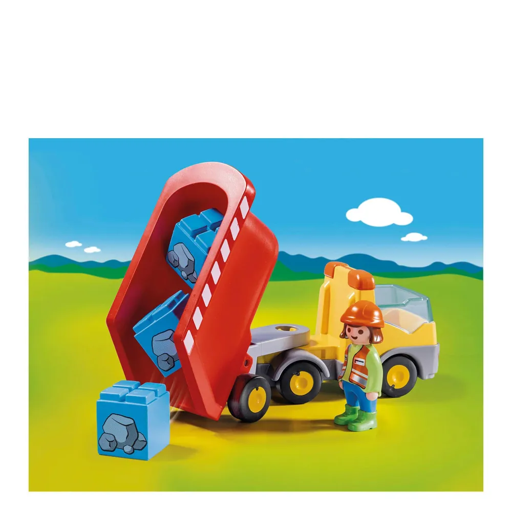 Playmobil 1-2-3 Kiepwagen 70126