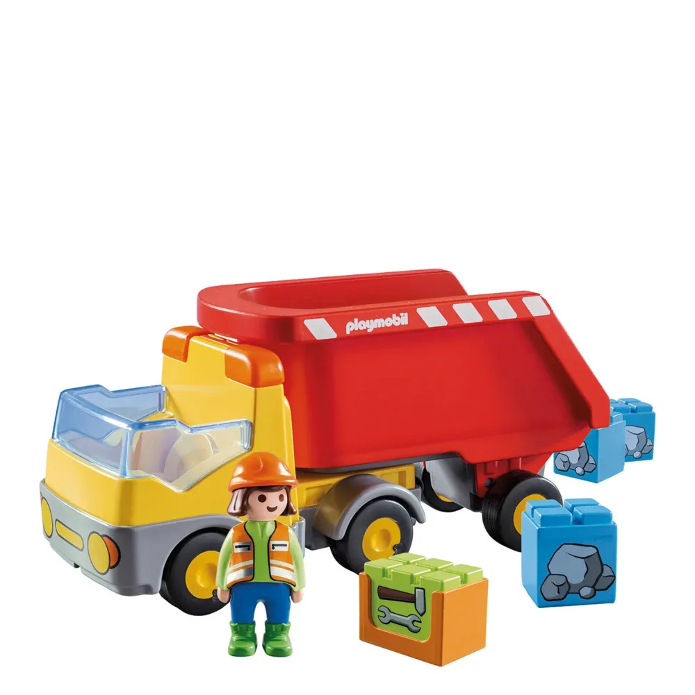 Playmobil 1-2-3 Kiepwagen 70126