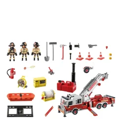 Playmobil City Action Brandweerwagen: Us Tower Ladder 70935