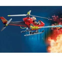 Playmobil City Action Brandbestrijding Helikopter - 71195