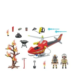 Playmobil City Action Brandbestrijding Helikopter - 71195