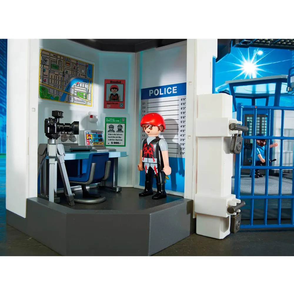 Playmobil City Action Politiebureau Met Gevangenis