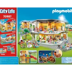 Playmobil City Life Zwembadfeest Met Glijbaan 70987