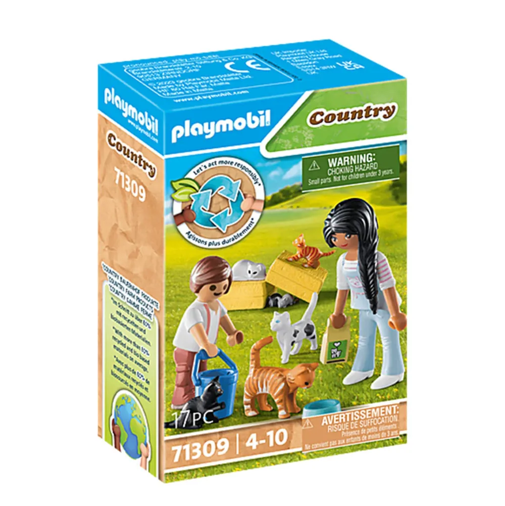 Playmobil Country Kattenfamilie - 71309