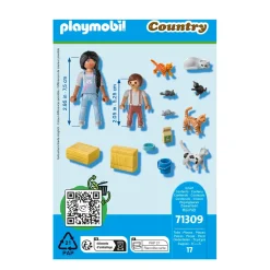 Playmobil Country Kattenfamilie - 71309
