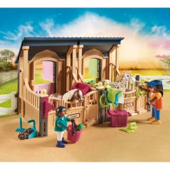 Playmobil Country Rijlessen Met Paardenboxen 70995