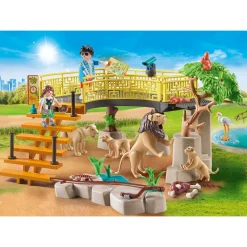 Playmobil Family Fun Leeuwen In Het Buitenverblijf - 71192