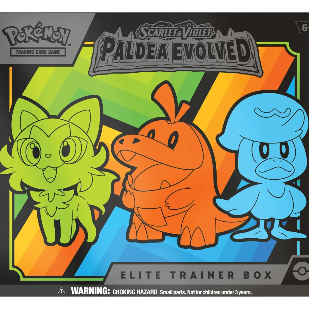 Pokemon Scarlet & Violet Paldea Elite Trainer Box