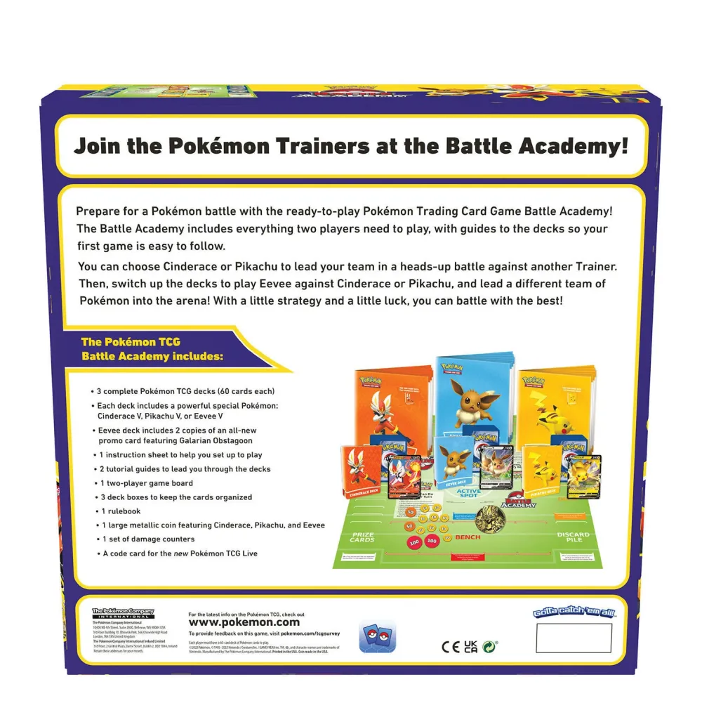 Pokemon Tcg Battle Academy 2022