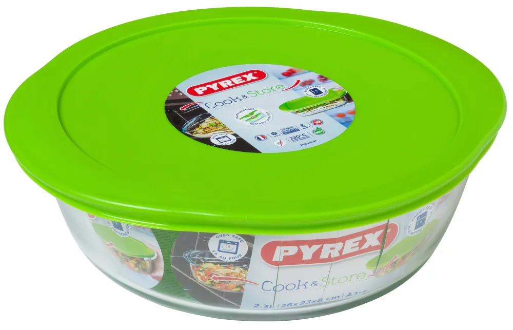 Pyrex Ovenschaal Met Deksel (O25 Cm)