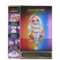 Rainbow High Color & Create Fashion Doll- Character 1 (Blue Eyes)