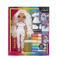 Rainbow High Color & Create Fashion Doll- Character 2 (Purple Eyes)