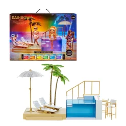 Rainbow High Color Change Pool And Beach Club Set