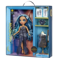 Rainbow High Fantastic Fashion Skyler - Blauwe Pop