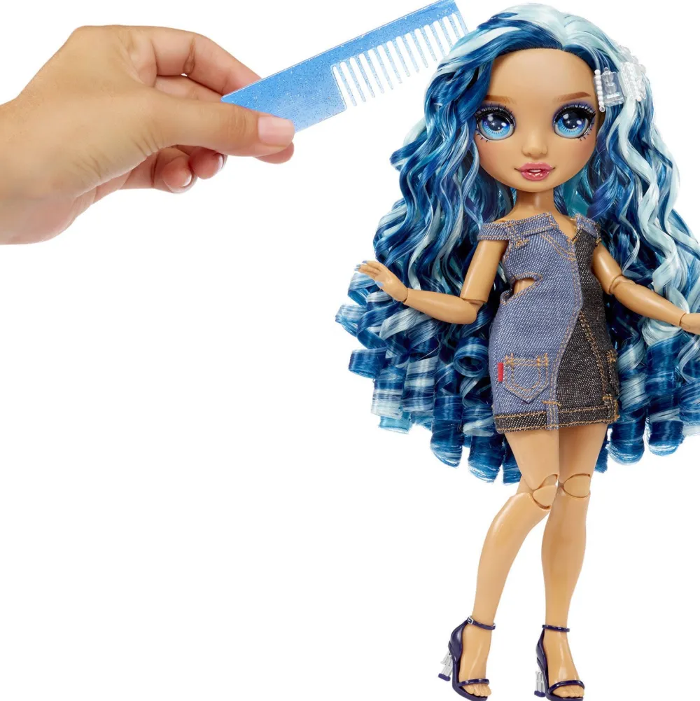 Rainbow High Fantastic Fashion Skyler - Blauwe Pop