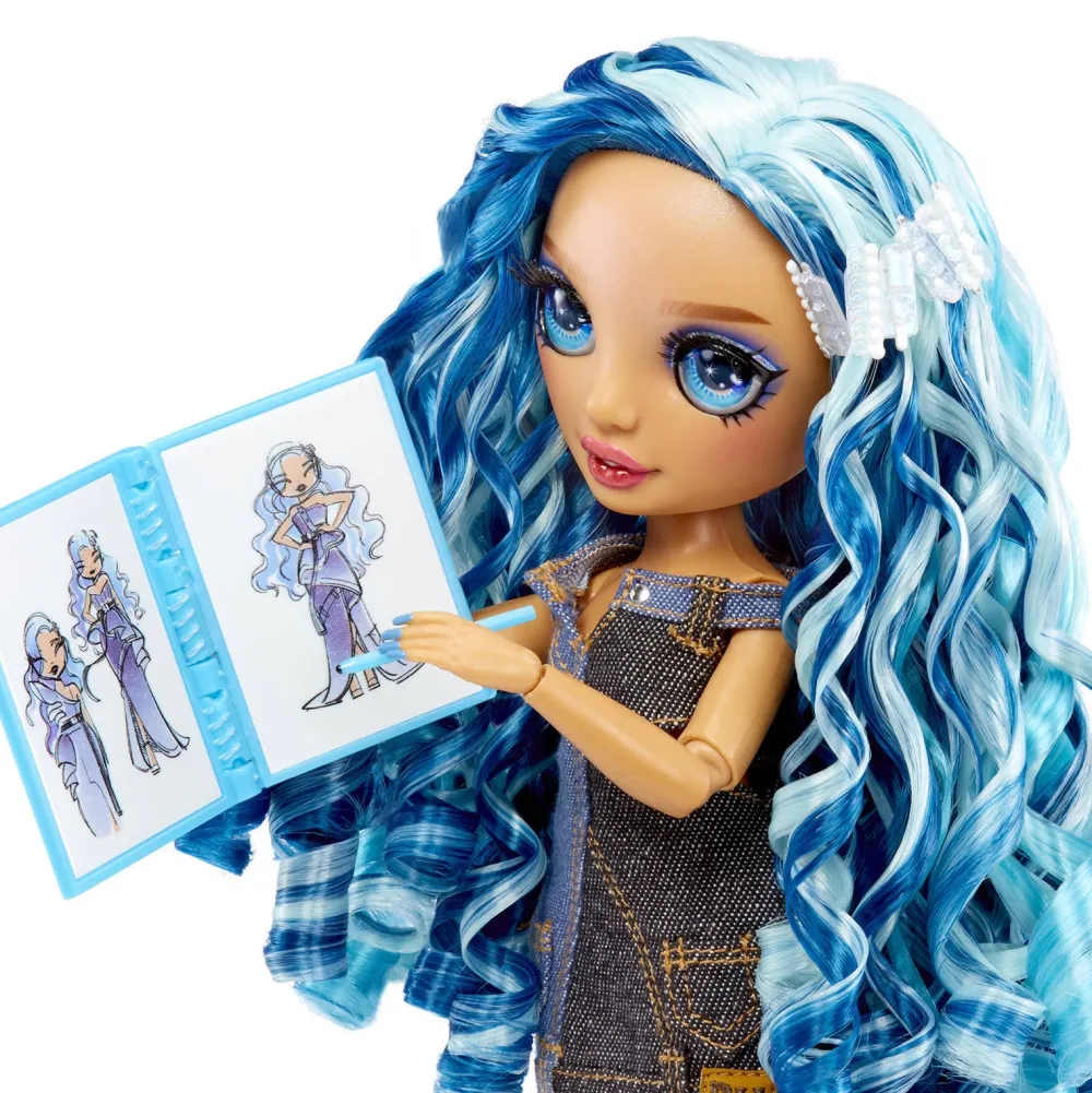 Rainbow High Fantastic Fashion Skyler - Blauwe Pop