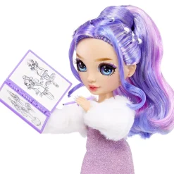 Rainbow High Fantastic Fashion Violet Willow - Paarse Pop