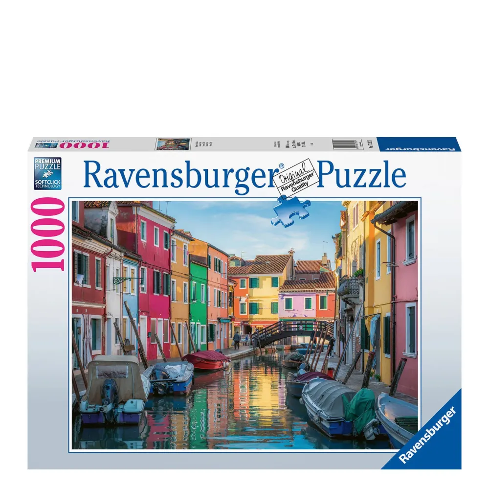 Ravensburger Burano, Italie Legpuzzel 1000 Stukjes