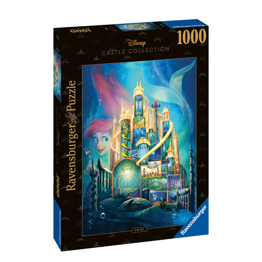 Ravensburger Disney Castles Ariel Legpuzzel 1000 Stukjes