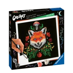 Ravensburger Pixie Cold Edition Fox - Schilderen Op Nummer Voor Volwassenen