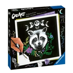Ravensburger Pixie Cold Edition Raccoon - Schilderen Op Nummer Voor Volwassenen