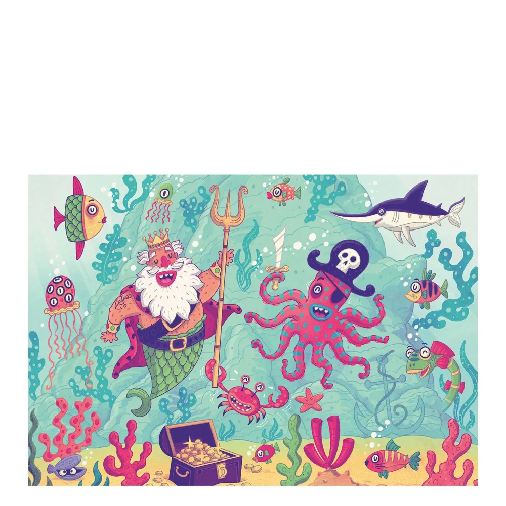 Ravensburger Puzzle & Play Piraten Legpuzzel 48 Stukjes