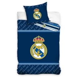 New Real Madrid Katoenen Dekbedovertrek 1 Persoons (140X200 Cm)