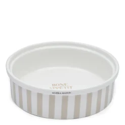 Online Riviera Maison Honden Voerbak - Bone Appetit Dog Bowl - L (O 20X6 Cm)