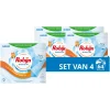 Hot Robijn Classics Stralend Wit Wasmiddeldoekjes - 4 X 16 Wasstrips - Voordeelverpakking - 64 Wasbeurten