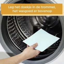 Hot Robijn Classics Stralend Wit Wasmiddeldoekjes - 4 X 16 Wasstrips - Voordeelverpakking - 64 Wasbeurten