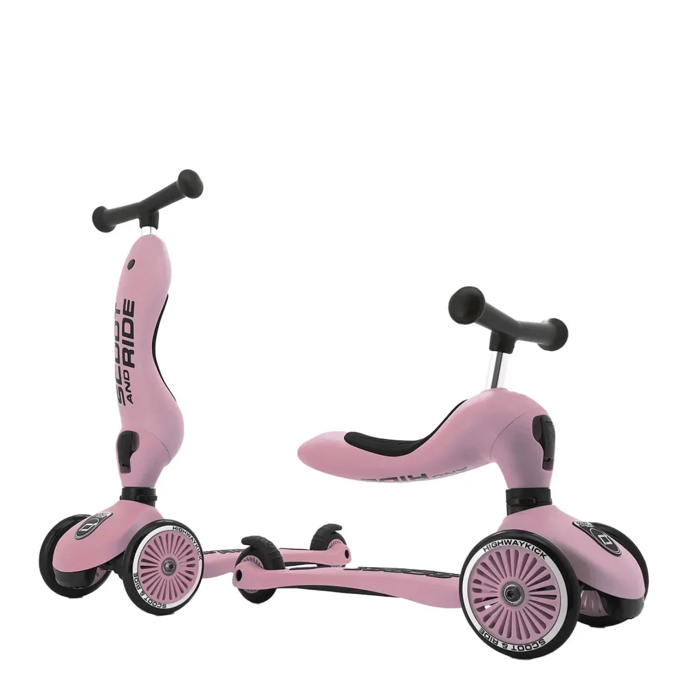 Scoot & Ride Highwaykick 1 - Roze