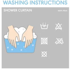 New Sealskin Douchegordijn Granada