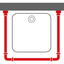 Sale Sealskin Douchegordijnstang Easy Roll