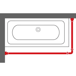 Sale Sealskin Douchegordijnstang Easy Roll