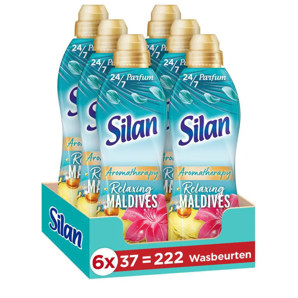 Silan Aroma Therapy Relaxing Maldives Wasverzachter - 222 Wasbeurten - 222 Wasbeurten