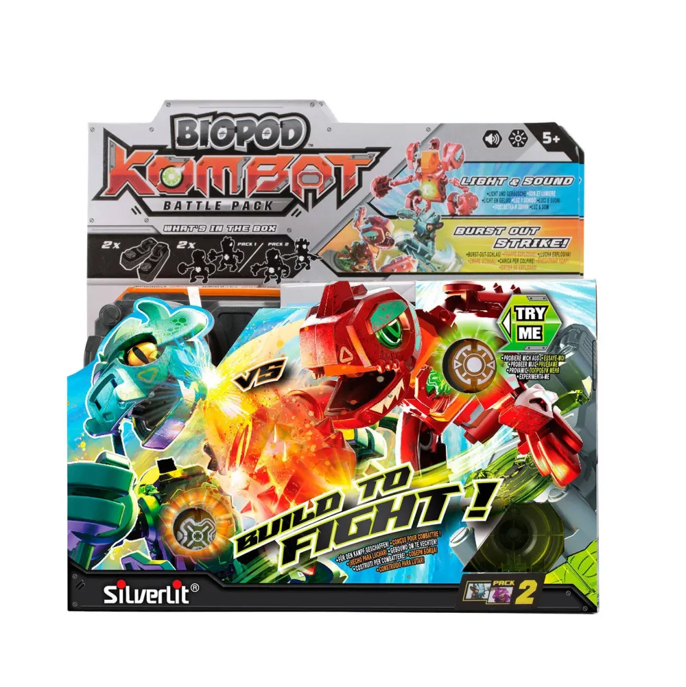 Silverlit Biopod Kombat Duo Pack