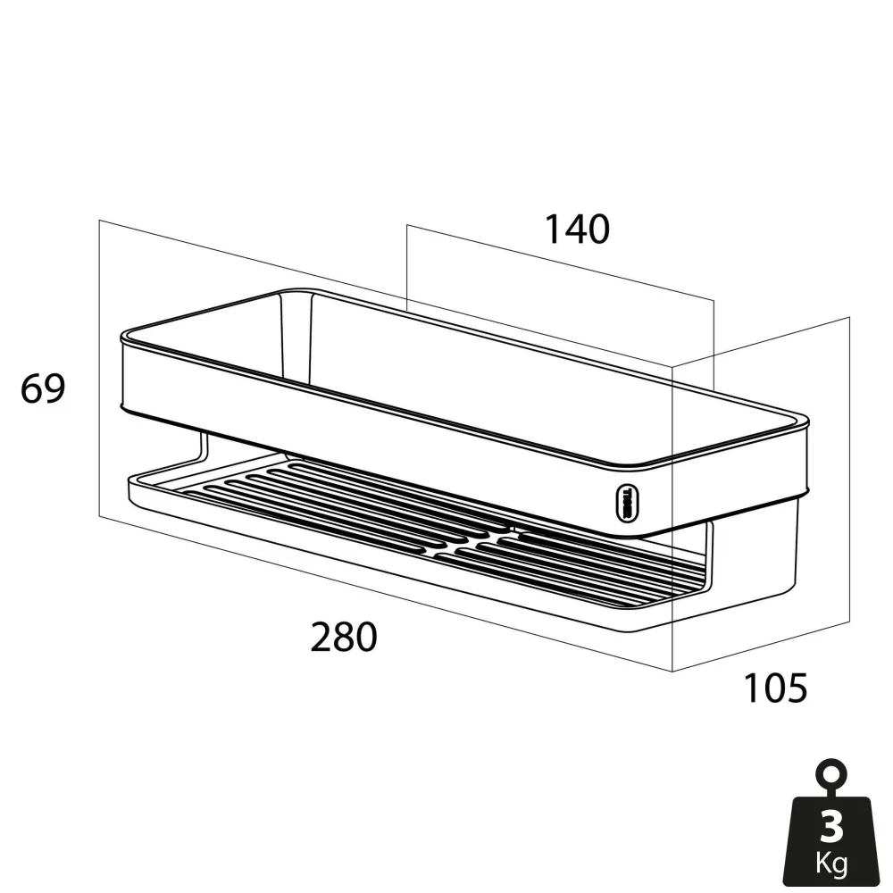 Online Tiger Douchemand Carv (10,5X28 Cm)