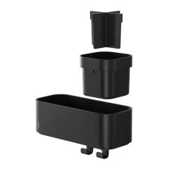 Tiger Opbergbak Met Handdoekhaak 2-Store (24,9X15,7 Cm)