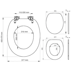 Tiger Toiletbril Blackwash